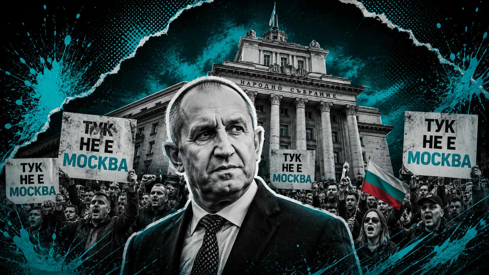 People in Bulgaria are already protesting against the new government